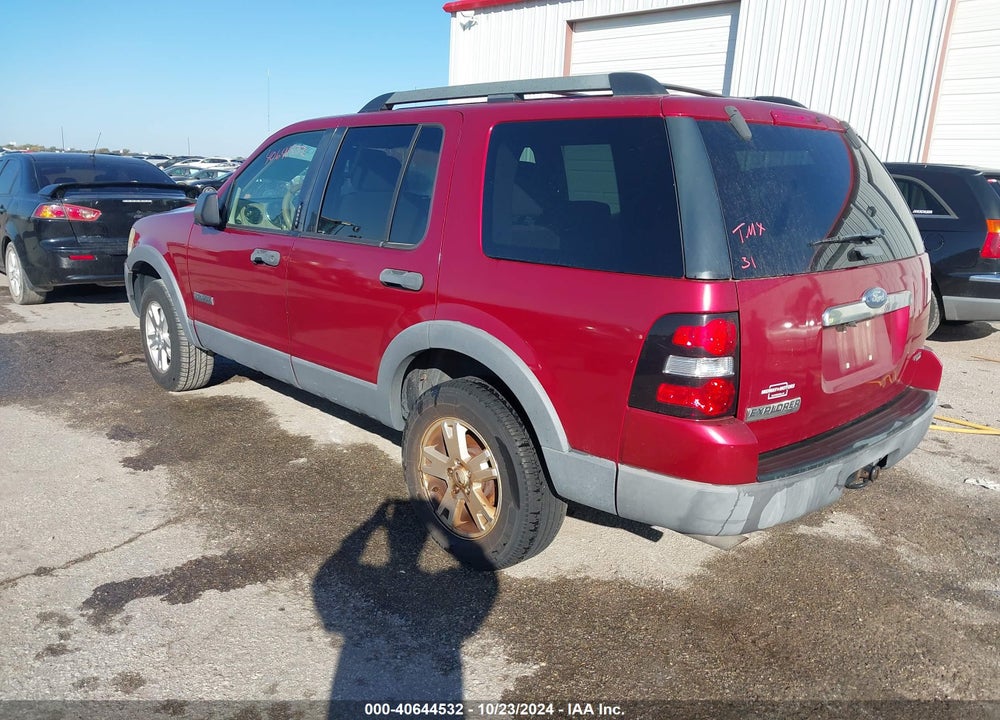 2006 FORD EXPLORER XLT VIN: 1FMEU73EX6ZA10383