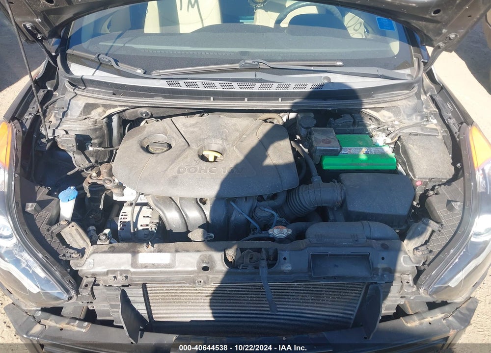 2013 HYUNDAI ELANTRA GLS VIN: 5NPDH4AE9DH356791
