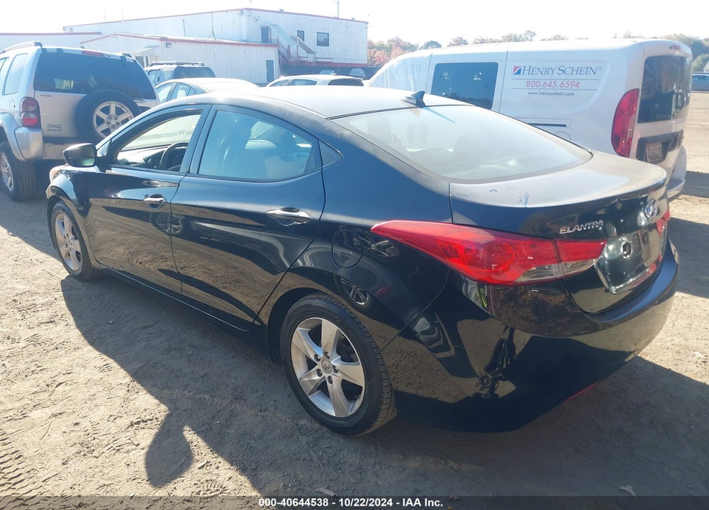 2013 HYUNDAI ELANTRA GLS VIN: 5NPDH4AE9DH356791