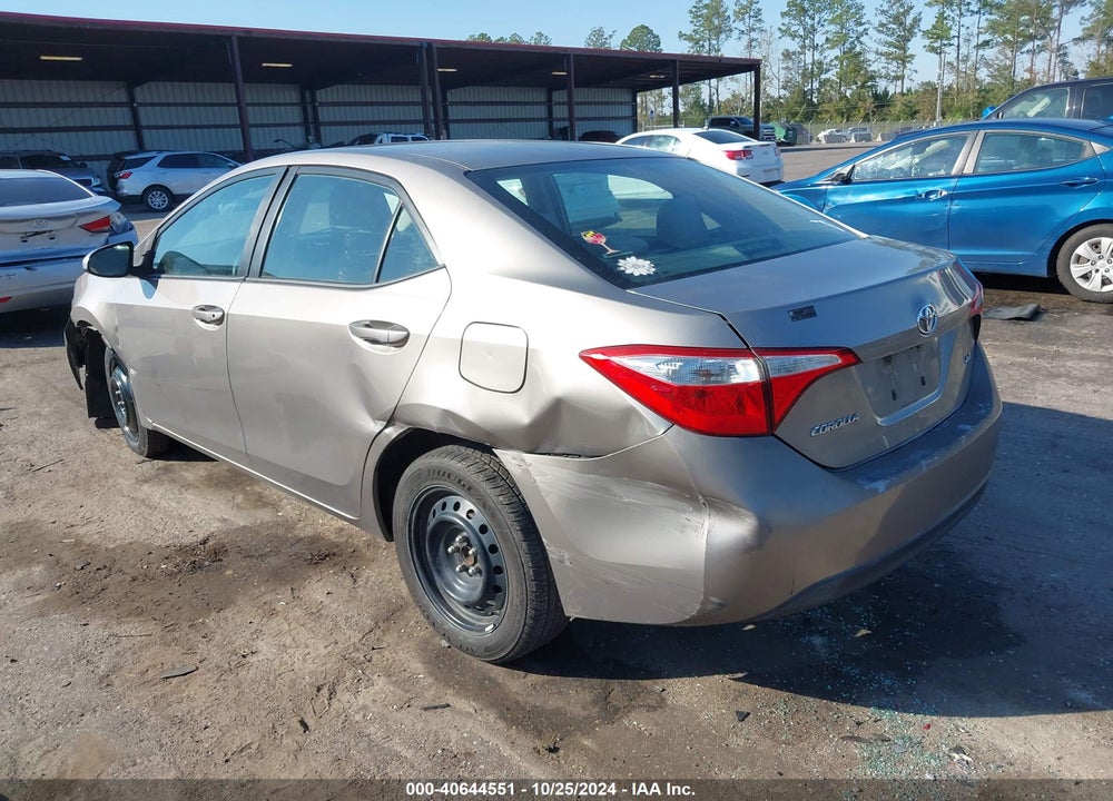 2014 TOYOTA COROLLA LE VIN: 5YFBURHEXEP053951