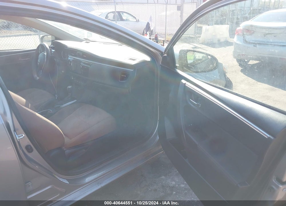 2014 TOYOTA COROLLA LE VIN: 5YFBURHEXEP053951