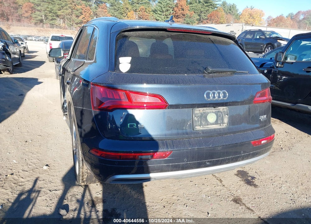 2018 AUDI Q5 2.0T PREMIUM/2.0T TECH PREMIUM VIN: WA1BNAFY6J2113481