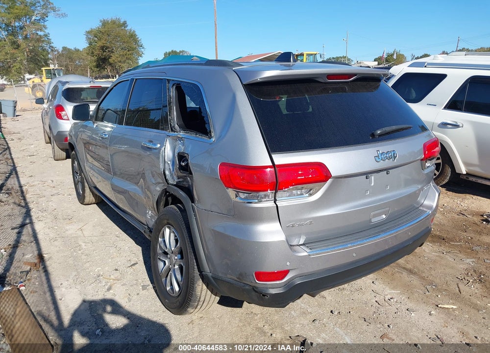 2014 JEEP GRAND CHEROKEE LIMITED VIN: 1C4RJFBG5EC400191