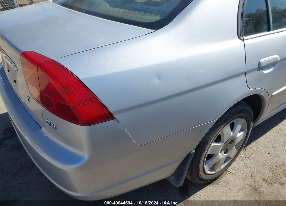 2002 HONDA CIVIC EX VIN: 1HGES26832L044313