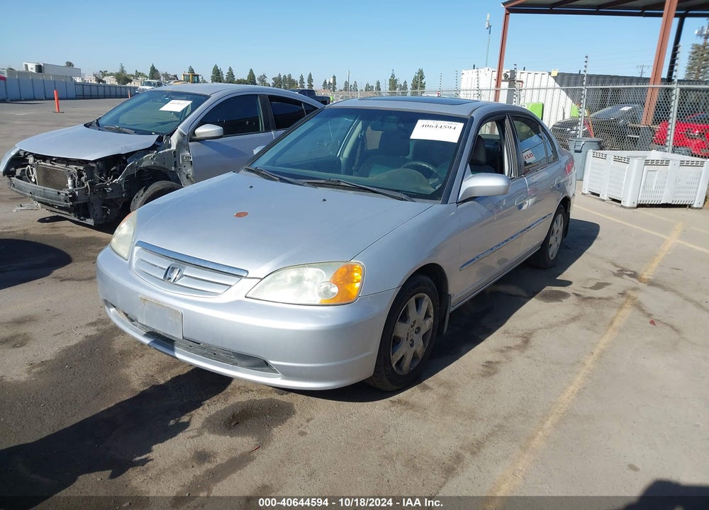 2002 HONDA CIVIC EX VIN: 1HGES26832L044313