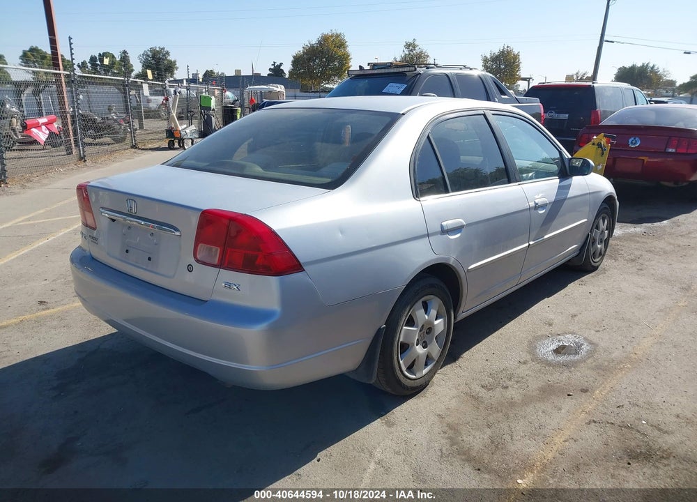 2002 HONDA CIVIC EX VIN: 1HGES26832L044313