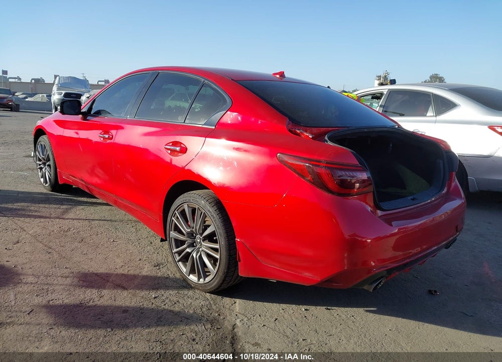 2021 INFINITI Q50 RED SPORT 400 VIN: JN1FV7DP0MM850028