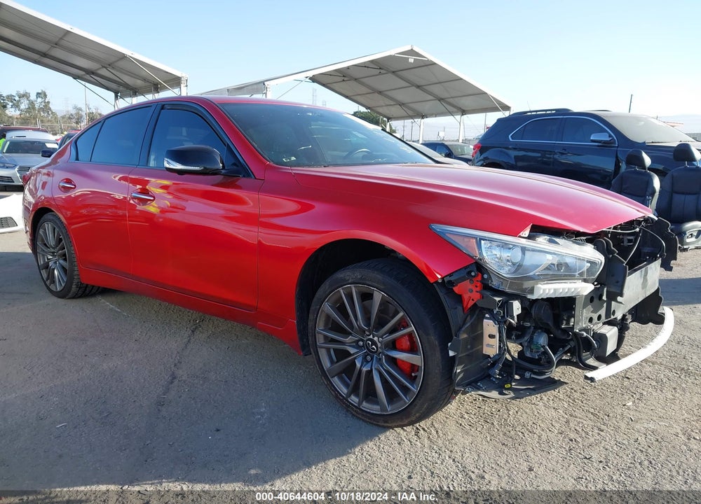2021 INFINITI Q50 RED SPORT 400 VIN: JN1FV7DP0MM850028