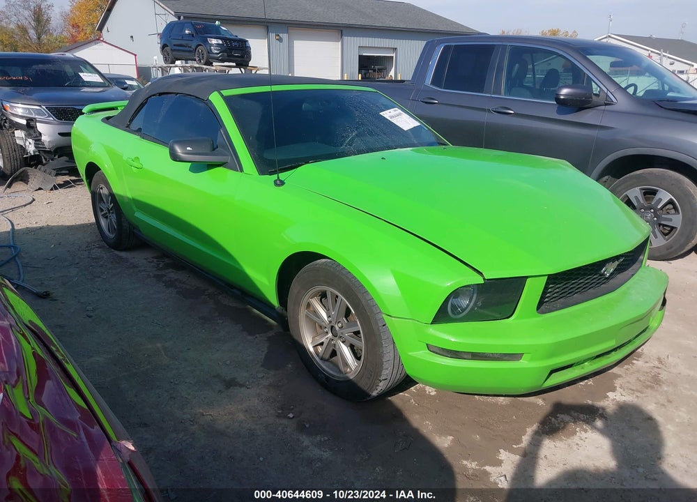 2005 FORD MUSTANG VIN: 1ZVHT84N855250446