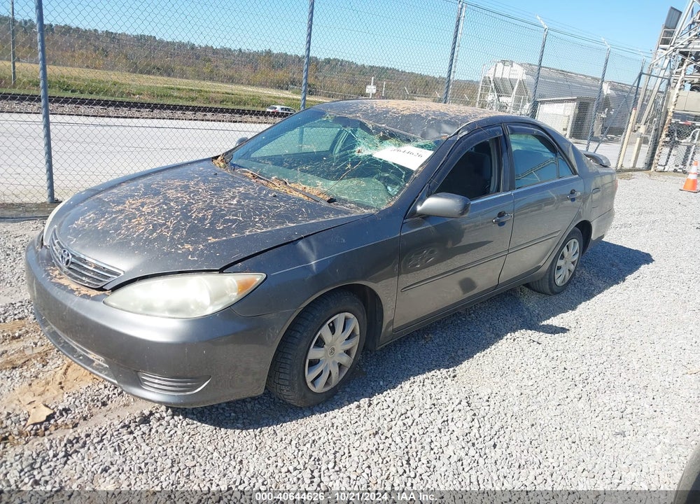 2005 TOYOTA CAMRY LE VIN: 4T1BE32K65U589514