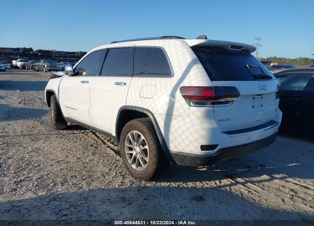 2015 JEEP GRAND CHEROKEE LIMITED VIN: 1C4RJFBG6FC713073