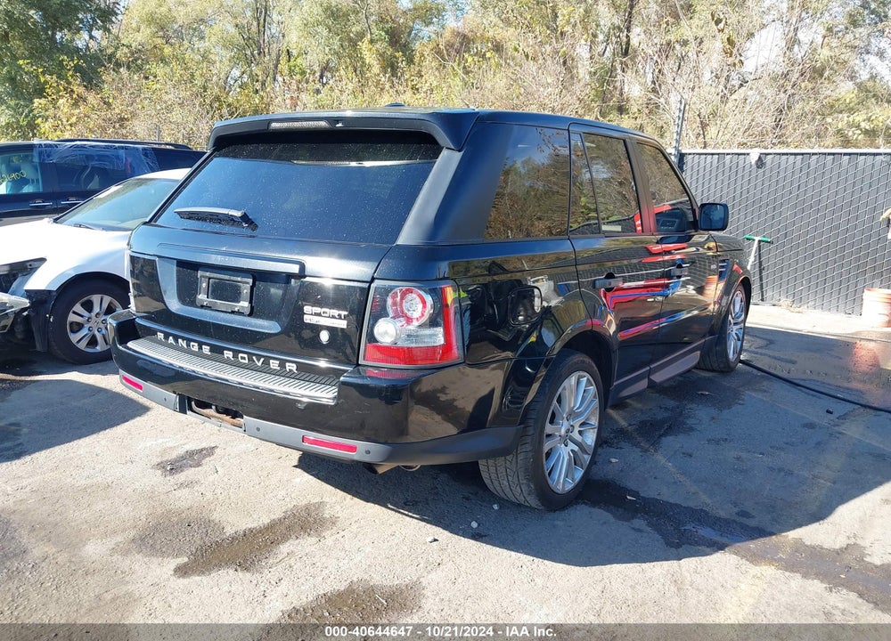 2011 LAND ROVER RANGE ROVER SPORT HSE LUX VIN: SALSK2D40BA270251