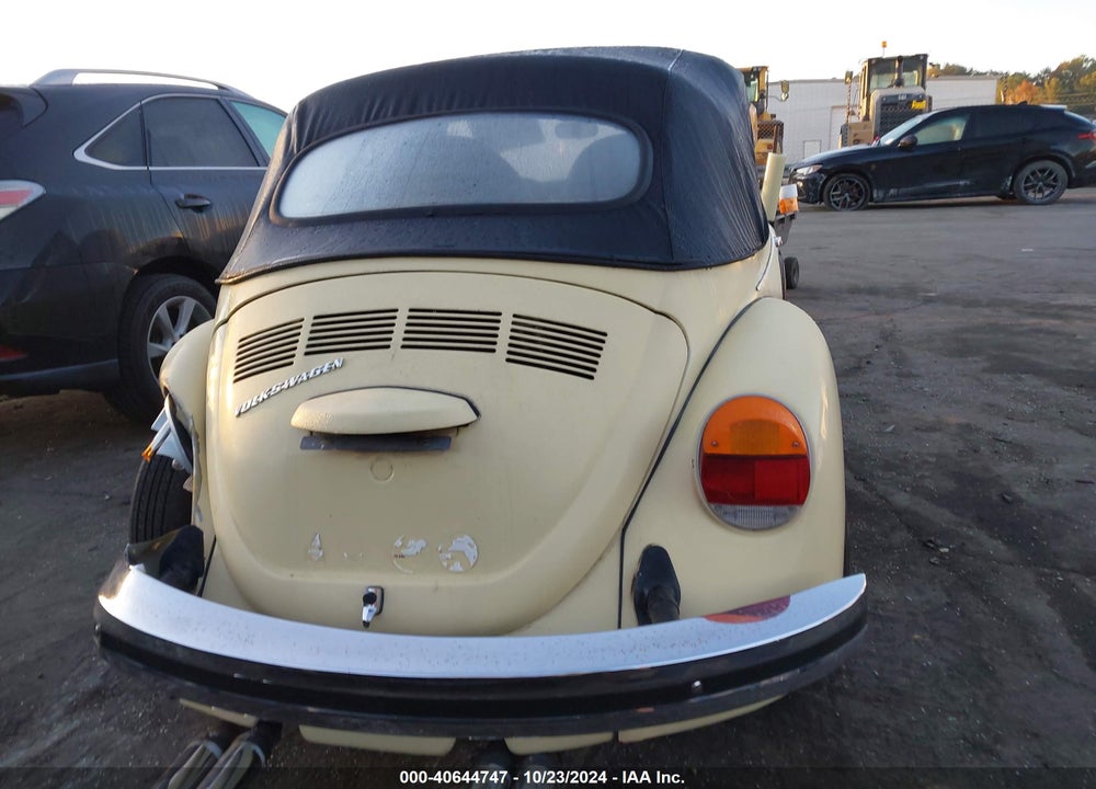 1974 VW BEETLE SUPER VIN: 1542376055