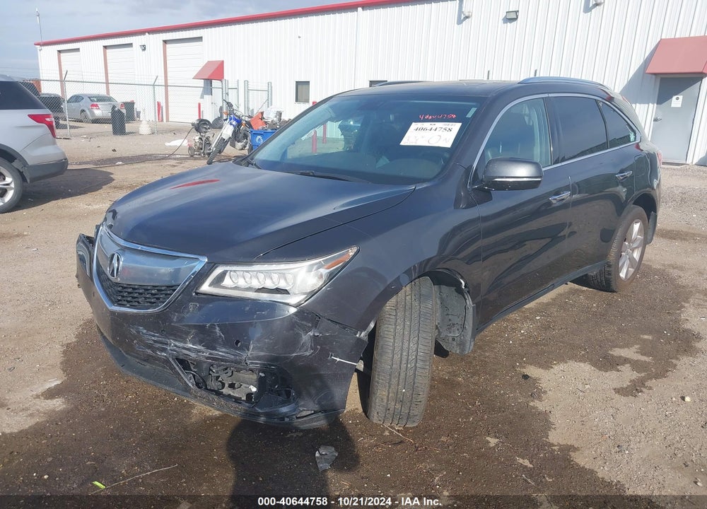 2015 ACURA MDX ADVANCE PKG W/ENTERTAINMENT PKG VIN: 5FRYD4H84FB012881