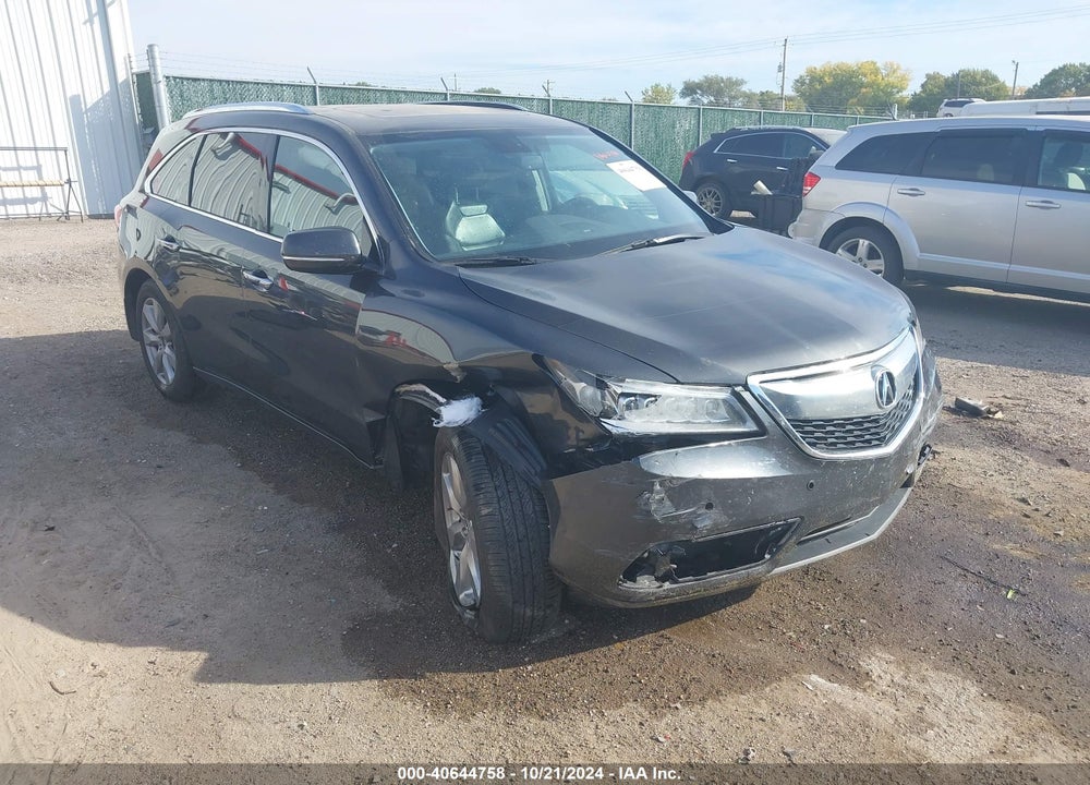 2015 ACURA MDX ADVANCE PKG W/ENTERTAINMENT PKG VIN: 5FRYD4H84FB012881