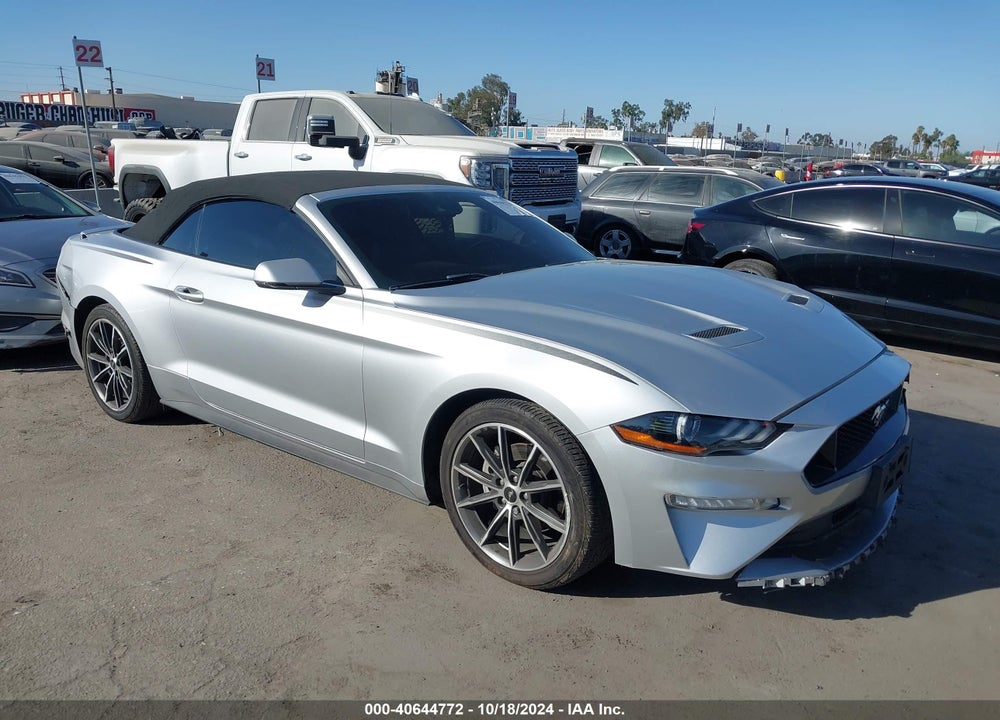 2019 FORD MUSTANG ECOBOOST PREMIUM VIN: 1FATP8UH2K5162022