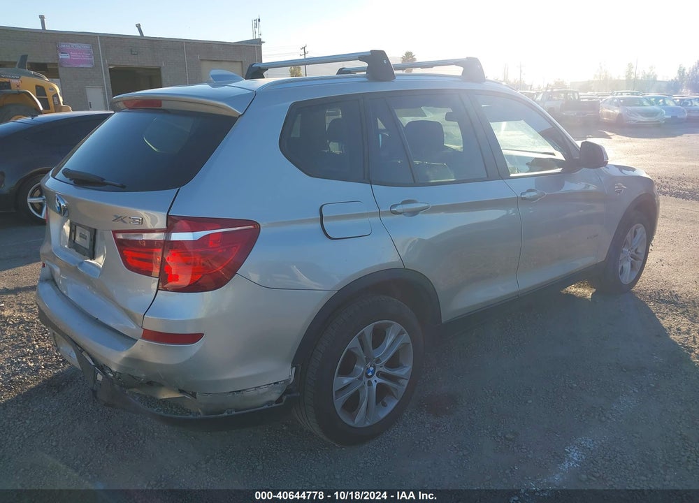 2015 BMW X3 XDRIVE35I VIN: 5UXWX7C52F0K31947