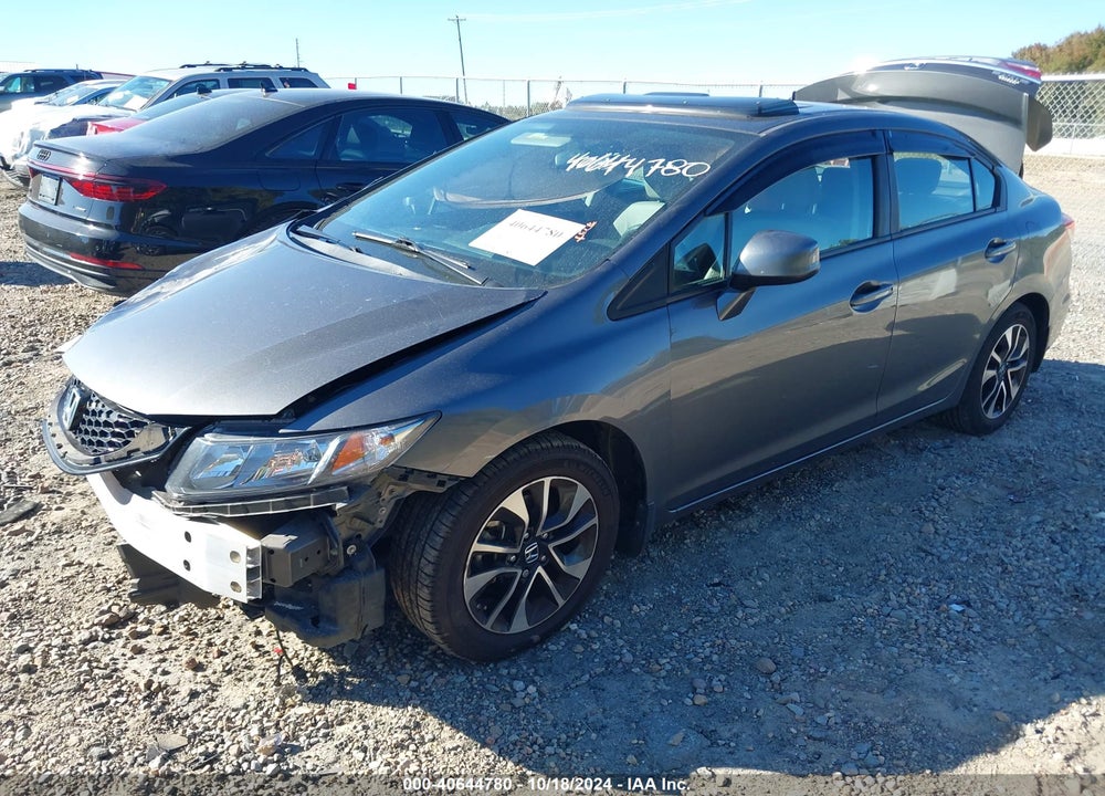 2013 HONDA CIVIC EX-L VIN: 2HGFB2F96DH532250