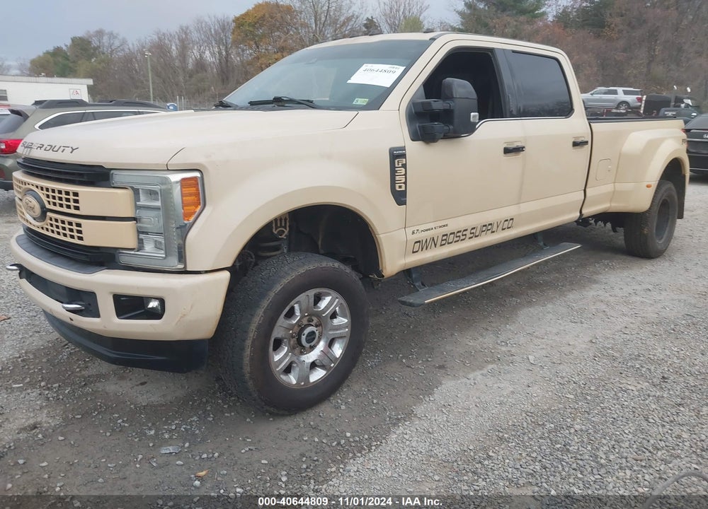 2017 FORD F-350 PLATINUM VIN: 1FT8W3DT4HEB52305