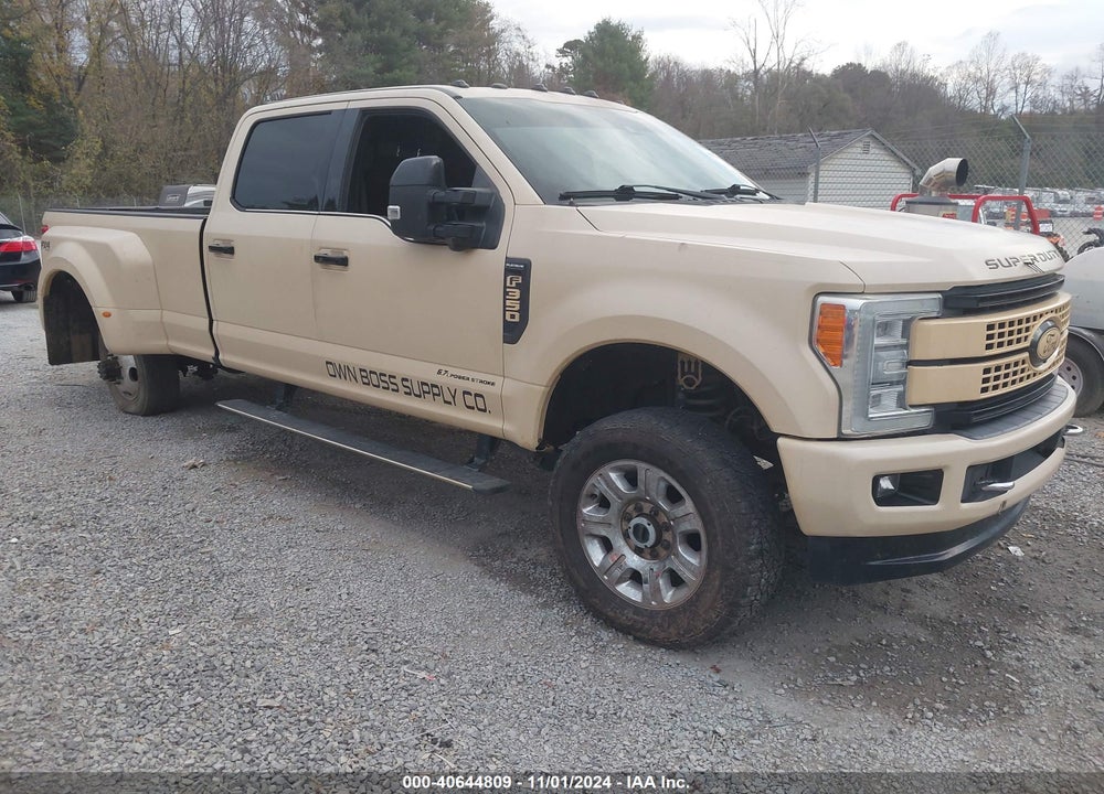 2017 FORD F-350 PLATINUM VIN: 1FT8W3DT4HEB52305
