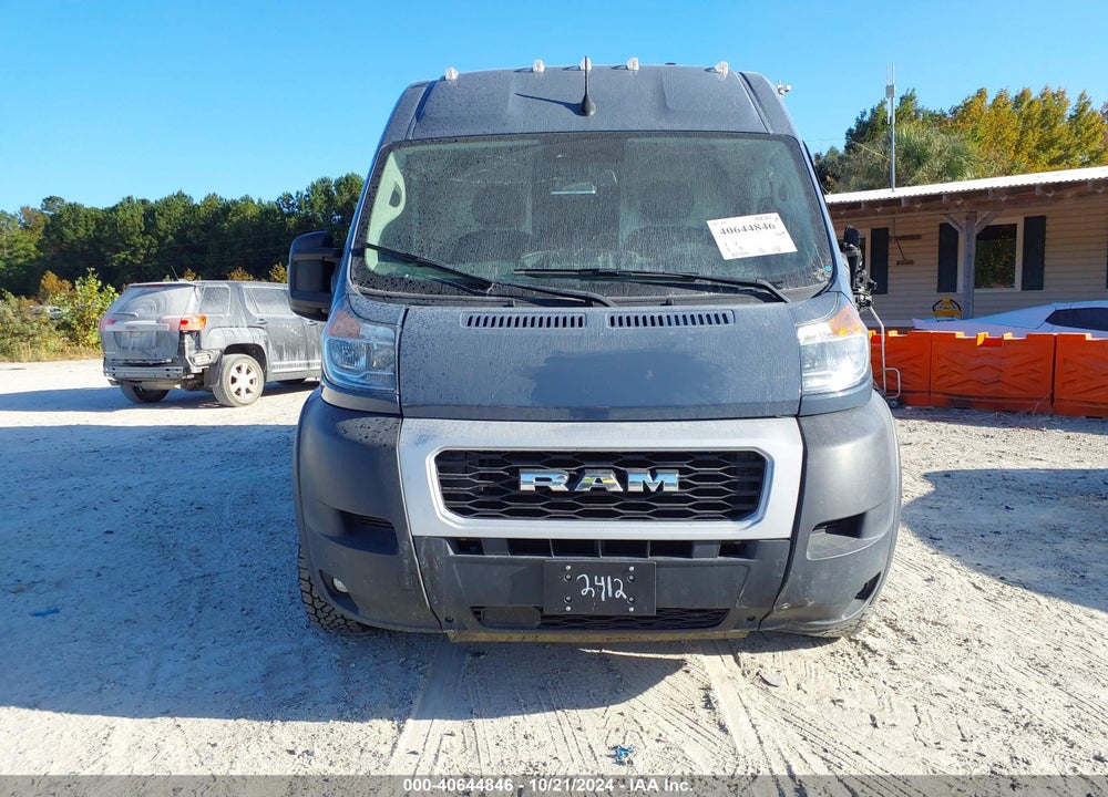 2022 RAM PROMASTER 3500 CARGO VAN HIGH ROOF 159 WB EXT VIN: 3C6MRVJG3NE112412