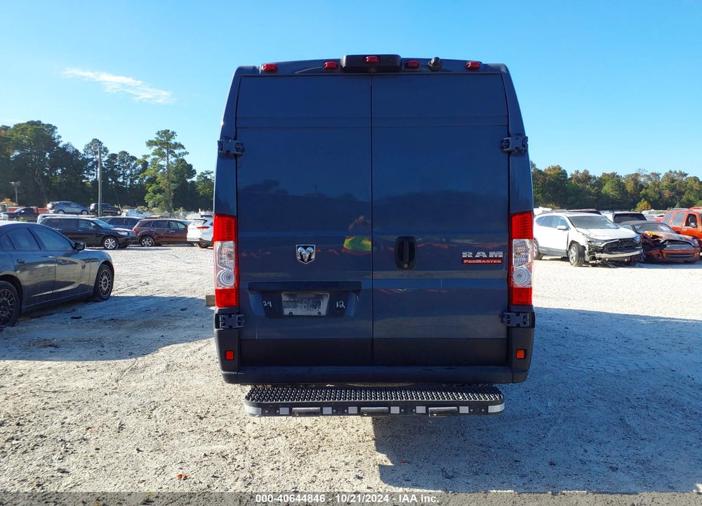 2022 RAM PROMASTER 3500 CARGO VAN HIGH ROOF 159 WB EXT VIN: 3C6MRVJG3NE112412