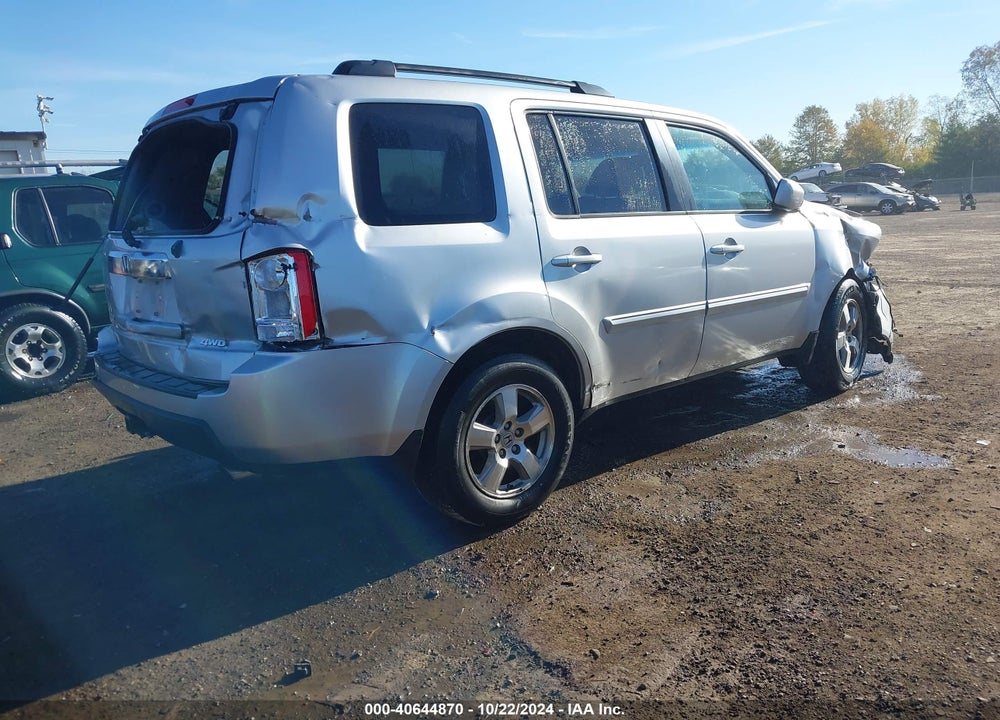 2011 HONDA PILOT EX-L VIN: 5FNYF4H64BB084426