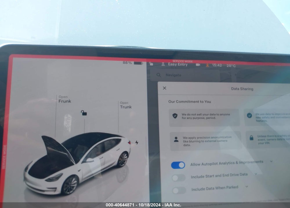 2023 TESLA MODEL 3 REAR-WHEEL DRIVE VIN: 5YJ3E1EA3PF584900