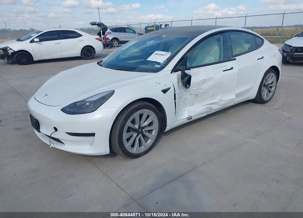 2023 TESLA MODEL 3 REAR-WHEEL DRIVE VIN: 5YJ3E1EA3PF584900