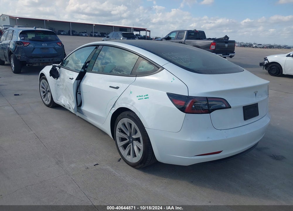 2023 TESLA MODEL 3 REAR-WHEEL DRIVE VIN: 5YJ3E1EA3PF584900