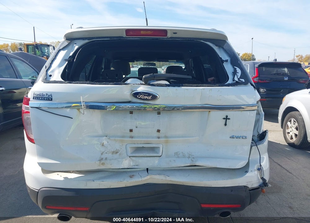 2013 FORD EXPLORER VIN: 1FM5K8B89DGC62836