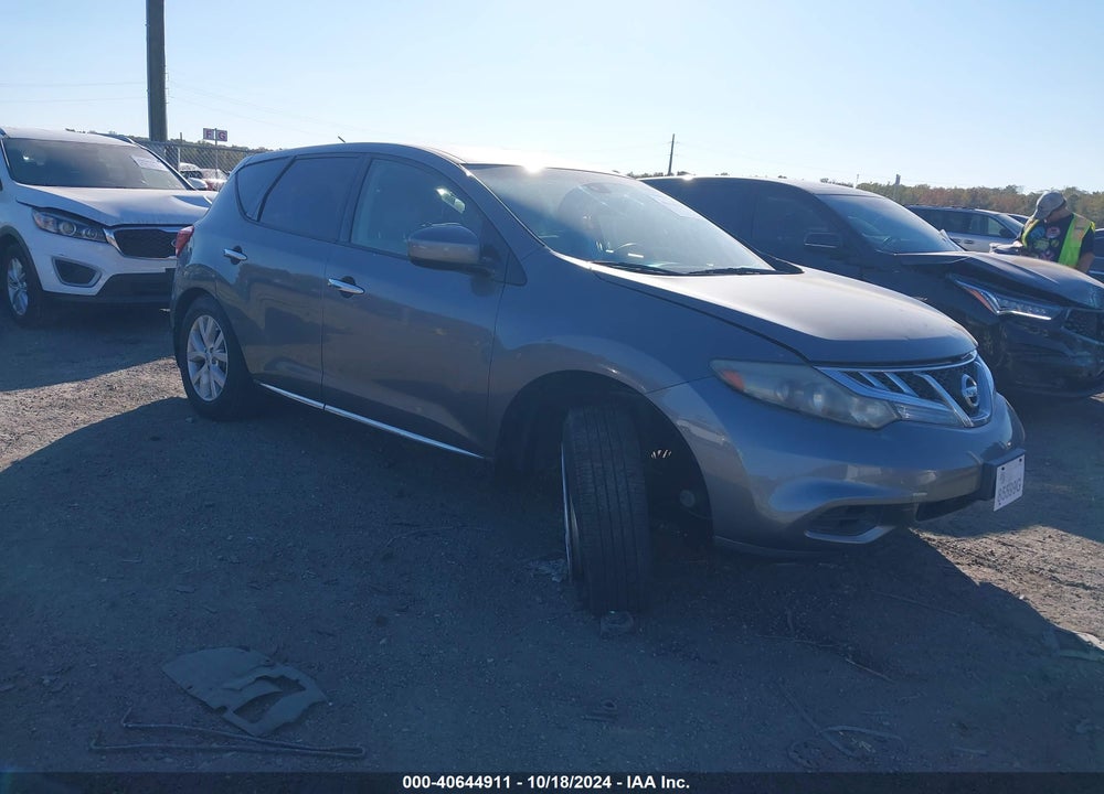 2013 NISSAN MURANO S VIN: JN8AZ1MW5DW310960