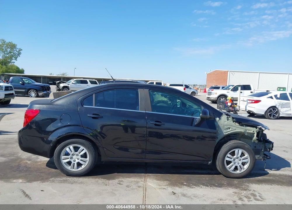 2014 CHEVROLET SONIC LT AUTO VIN: 1G1JC5SHXE4124765
