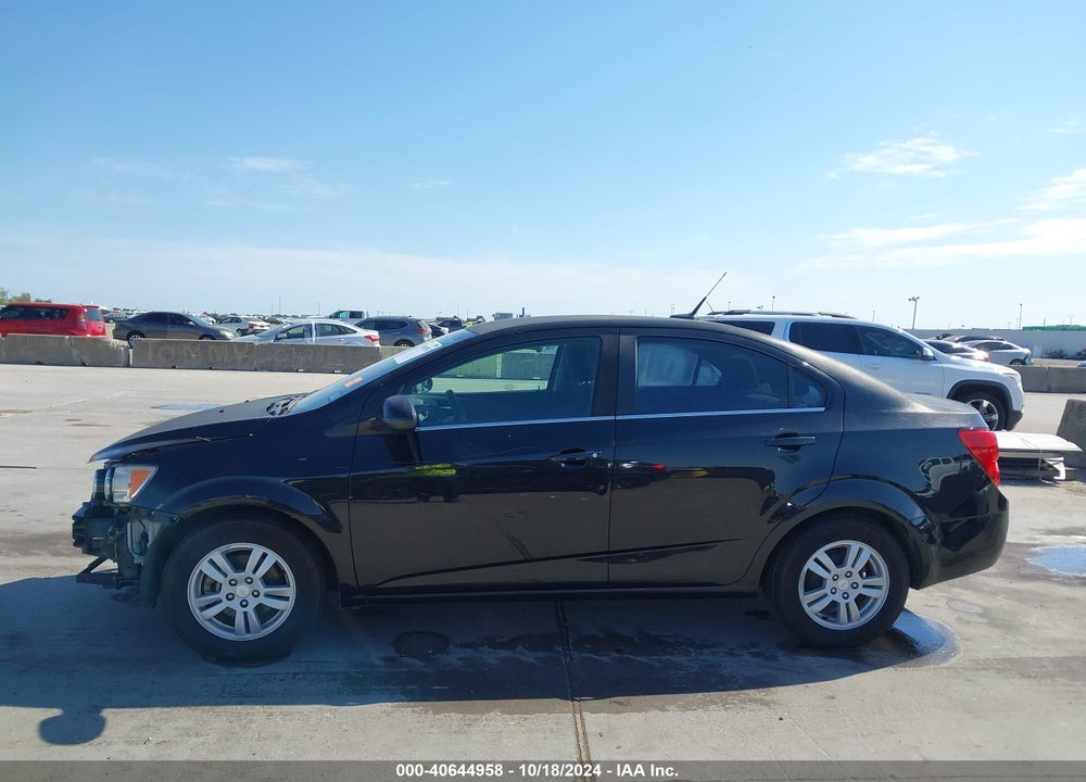 2014 CHEVROLET SONIC LT AUTO VIN: 1G1JC5SHXE4124765