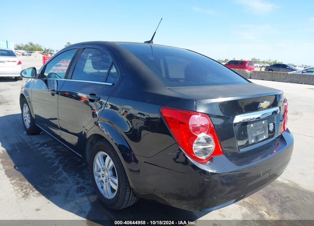 2014 CHEVROLET SONIC LT AUTO VIN: 1G1JC5SHXE4124765