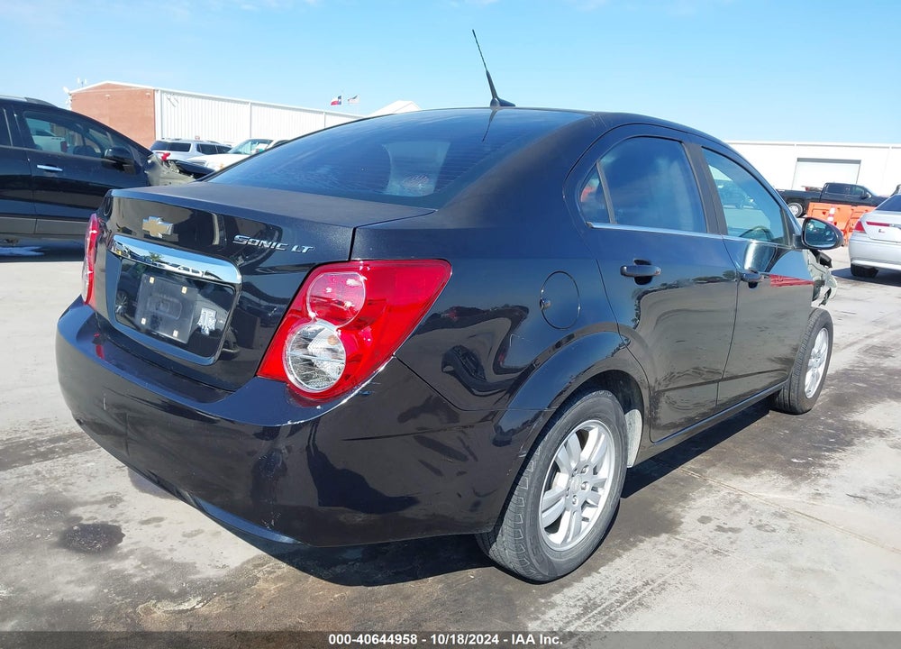 2014 CHEVROLET SONIC LT AUTO VIN: 1G1JC5SHXE4124765