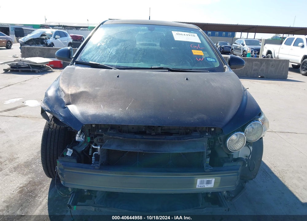 2014 CHEVROLET SONIC LT AUTO VIN: 1G1JC5SHXE4124765