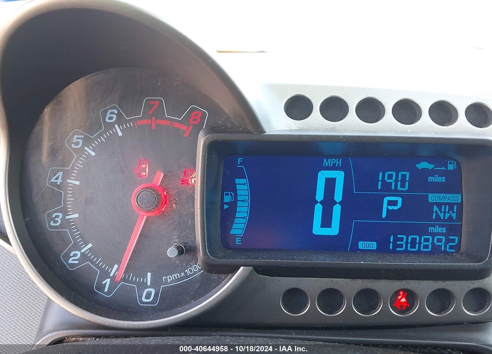 2014 CHEVROLET SONIC LT AUTO VIN: 1G1JC5SHXE4124765
