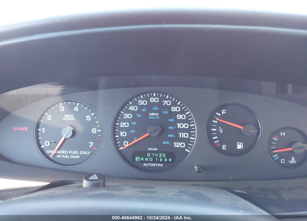 1998 CHRYSLER SEBRING JXI VIN: 3C3EL55H6WT317855