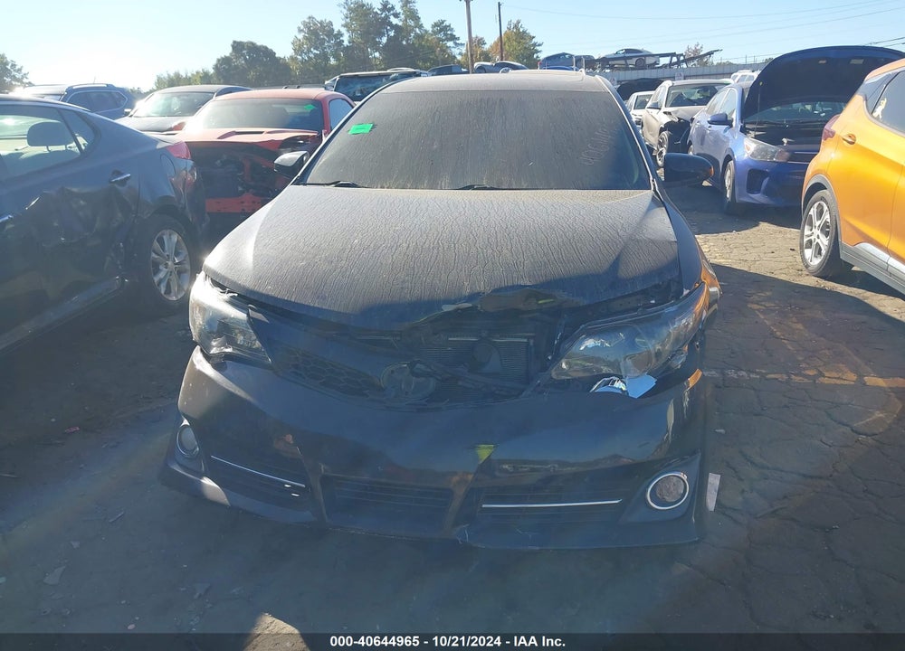 2012 TOYOTA CAMRY SE VIN: 4T1BF1FKXCU169828