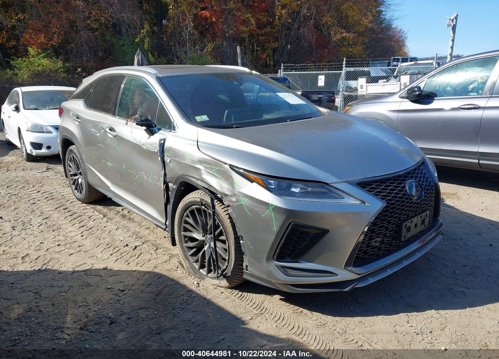 2021 LEXUS RX RX 350 F SPORT APPEARANCE VIN: 2T2SZMDA6MC297534