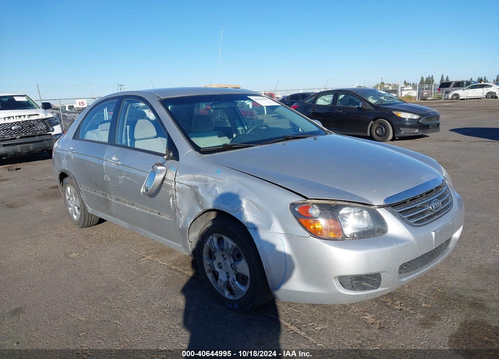 2009 KIA SPECTRA EX VIN: KNAFE222495640943