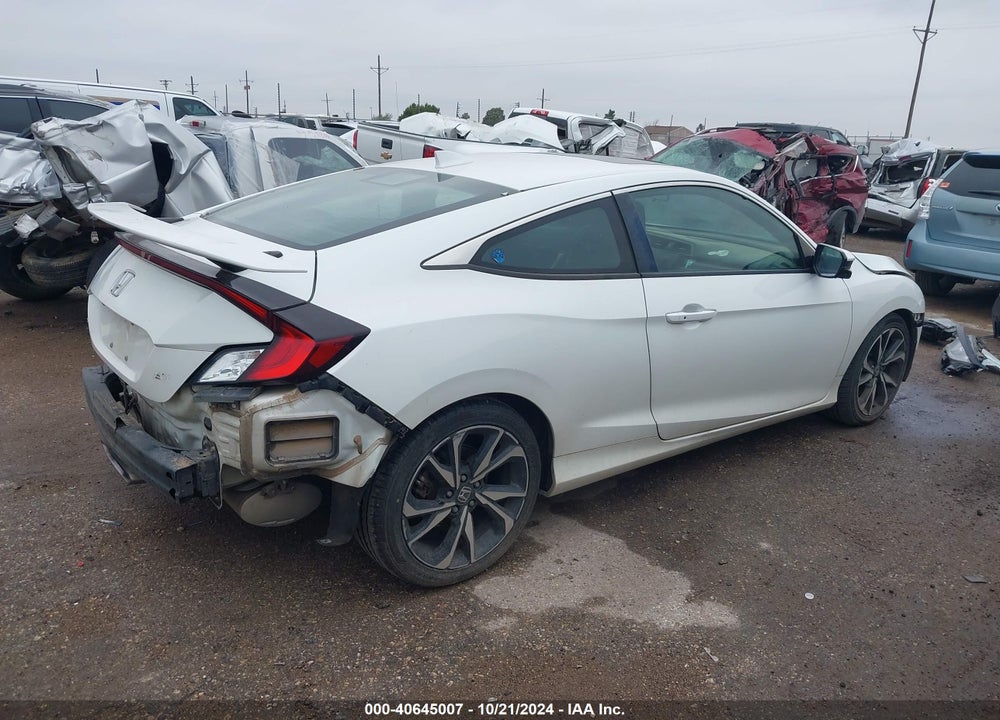 2019 HONDA CIVIC SI VIN: 2HGFC3A55KH753312