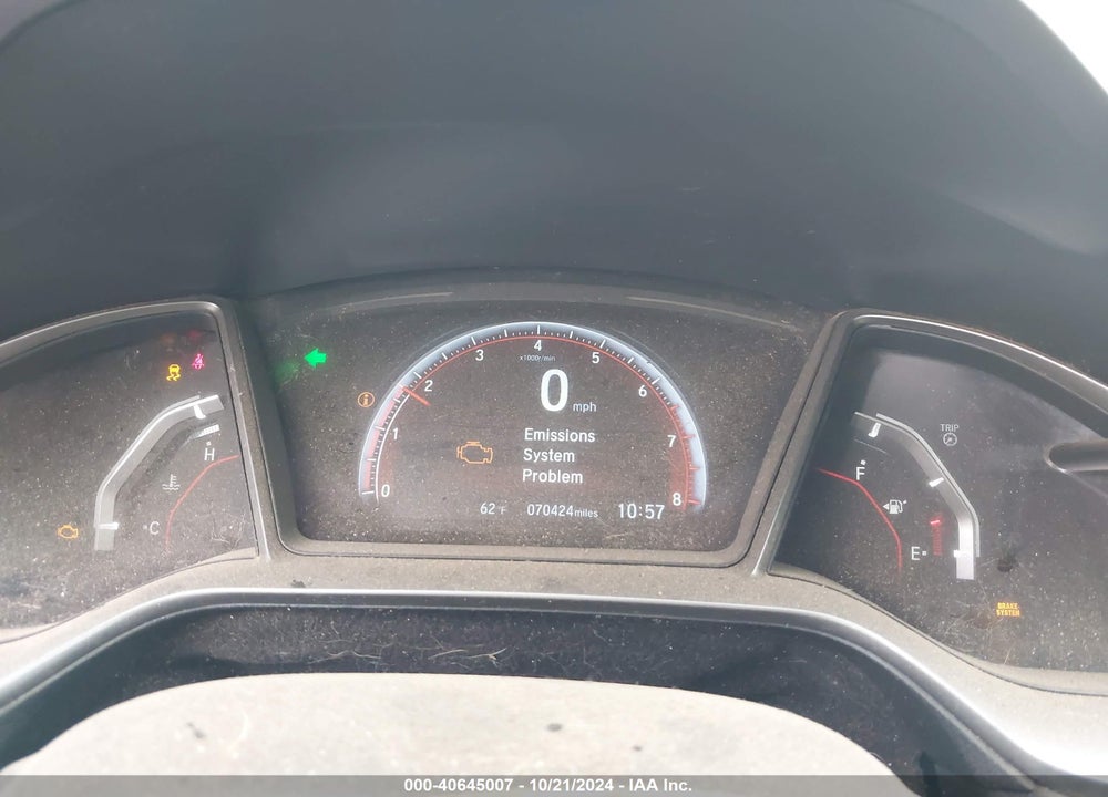 2019 HONDA CIVIC SI VIN: 2HGFC3A55KH753312