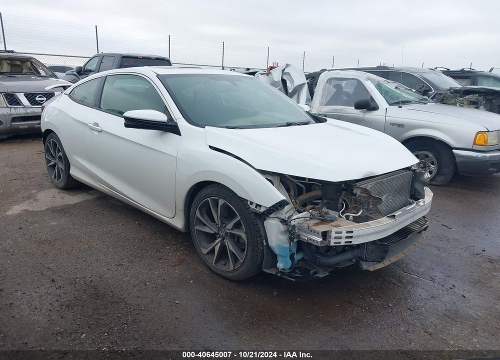 2019 HONDA CIVIC SI VIN: 2HGFC3A55KH753312