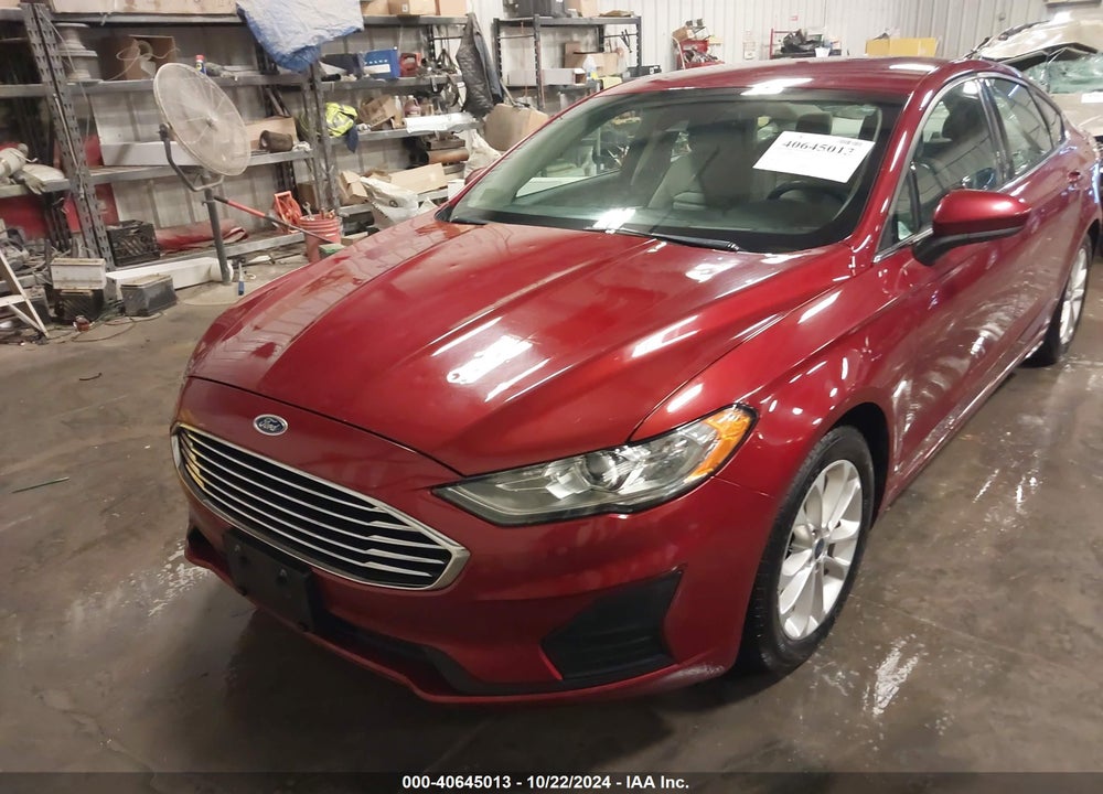2019 FORD FUSION SE VIN: 3FA6P0HD0KR198939