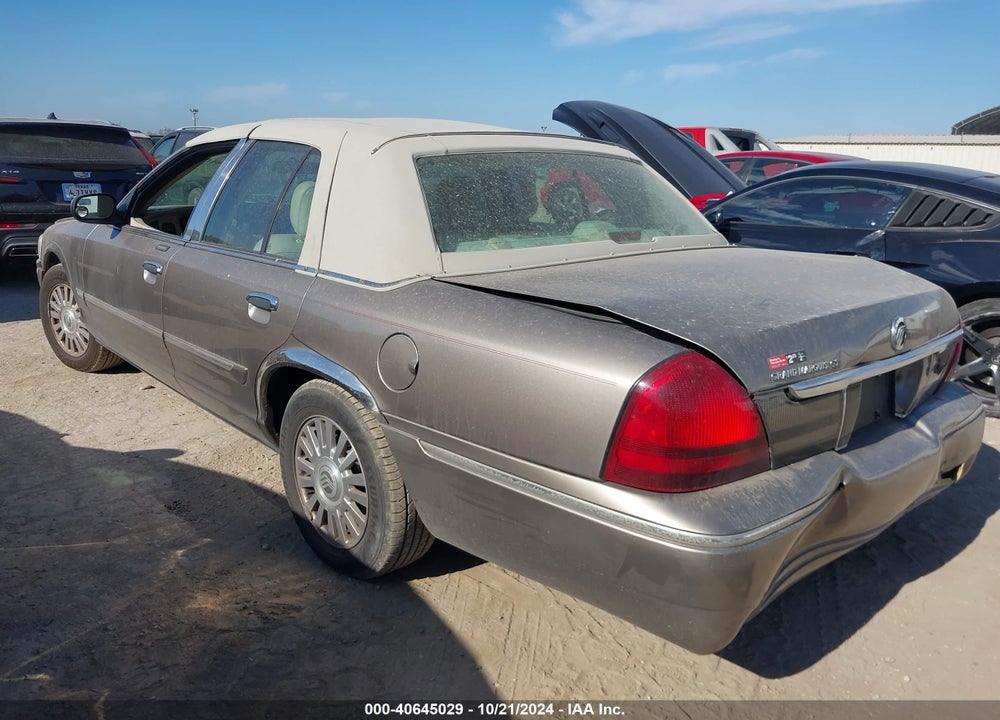 2006 MERCURY GRAND MARQUIS GS VIN: 2MEFM74V76X612850
