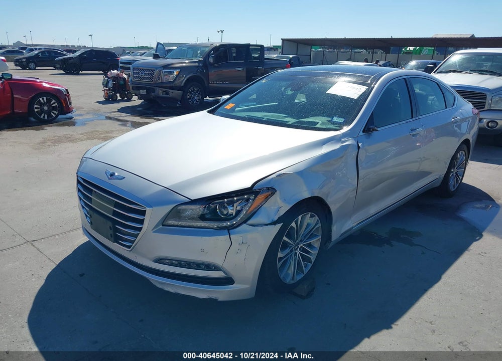 2017 GENESIS G80 3.8 VIN: KMHGN4JE3HU201652