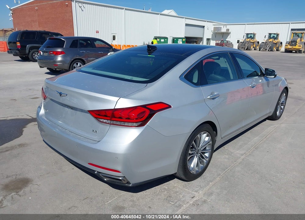 2017 GENESIS G80 3.8 VIN: KMHGN4JE3HU201652