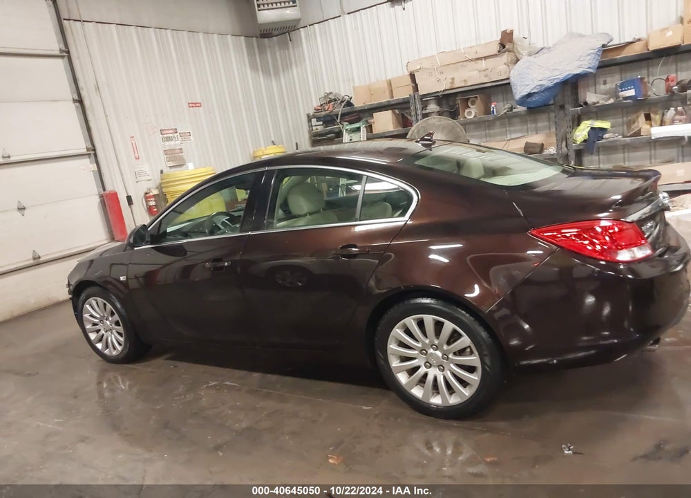 2011 BUICK REGAL CXL TURBO RUSSELSHEIM VIN: W04GW5EV1B1076204
